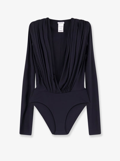 Rasha Sheer stretch jersey bodysuit thumbnail