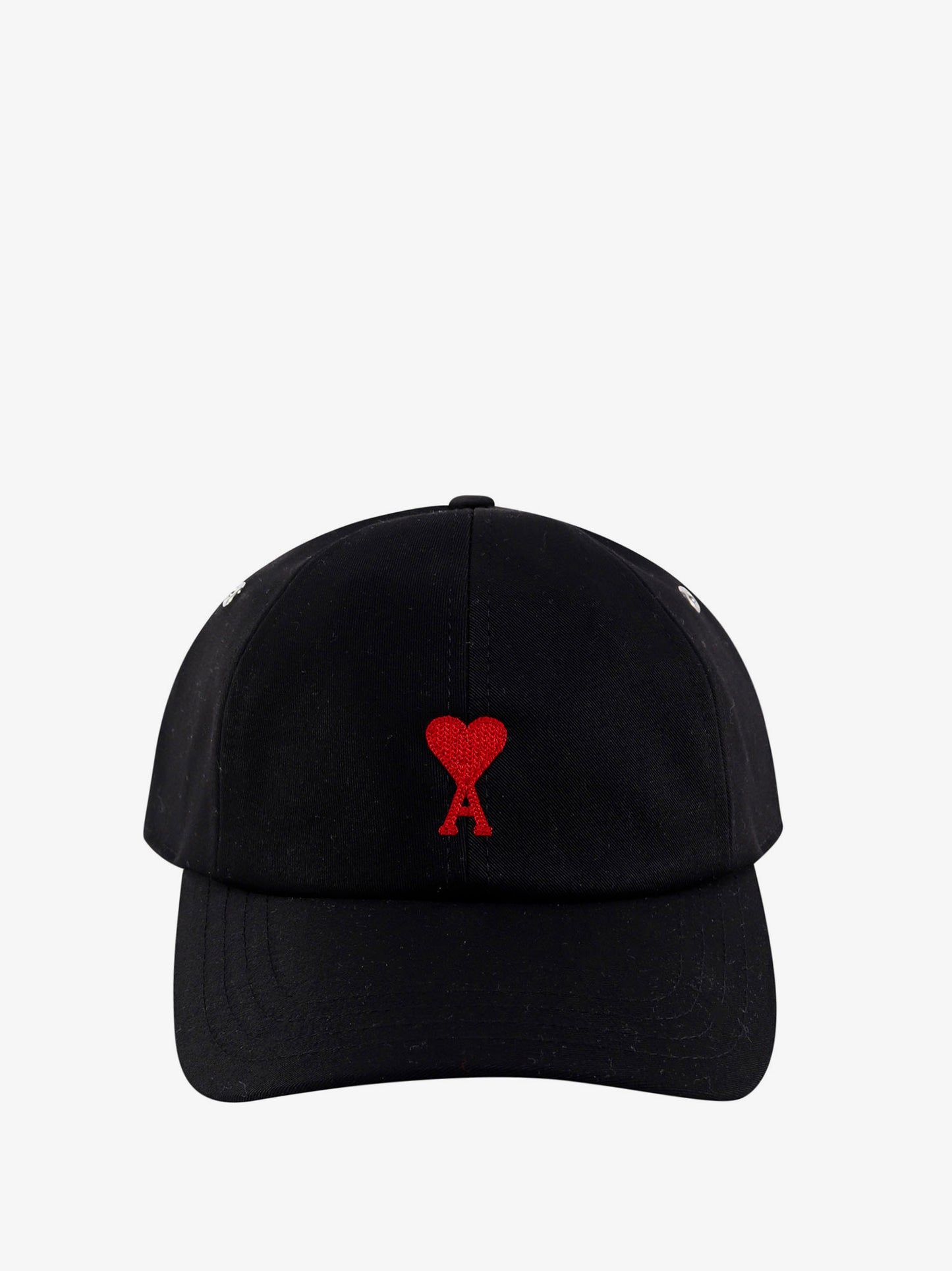 Cotton hat with embroidered logo on the front