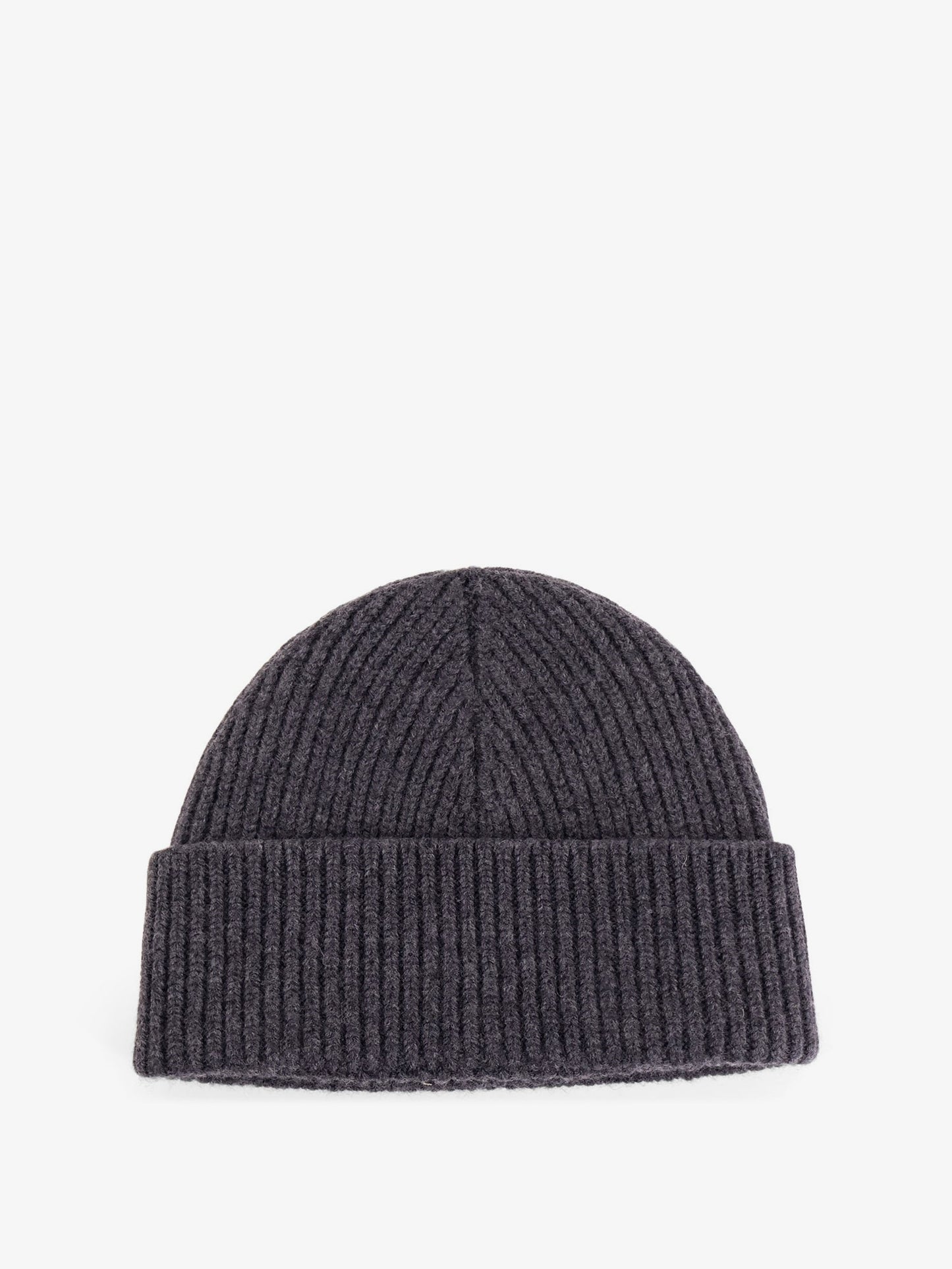 Virgin wool hat with embroidered logo on the front