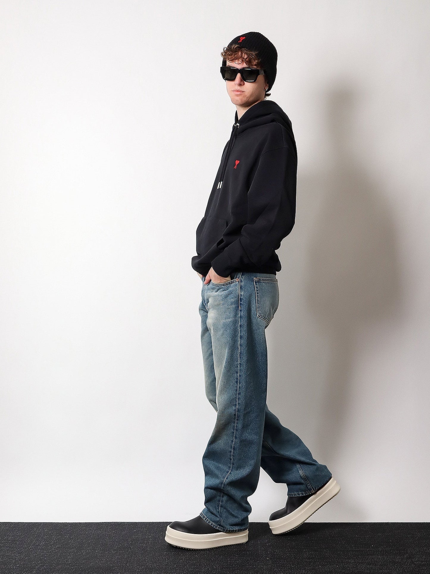 Cotton sweatshirt with Logo embroidery