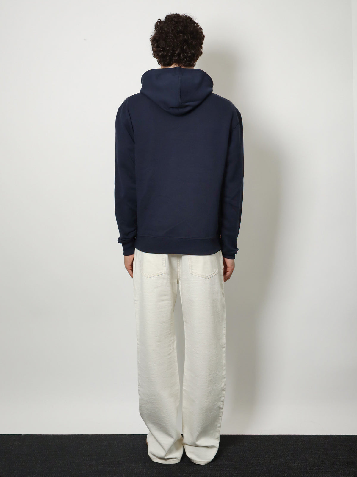 Hooded cotton sweatshirt