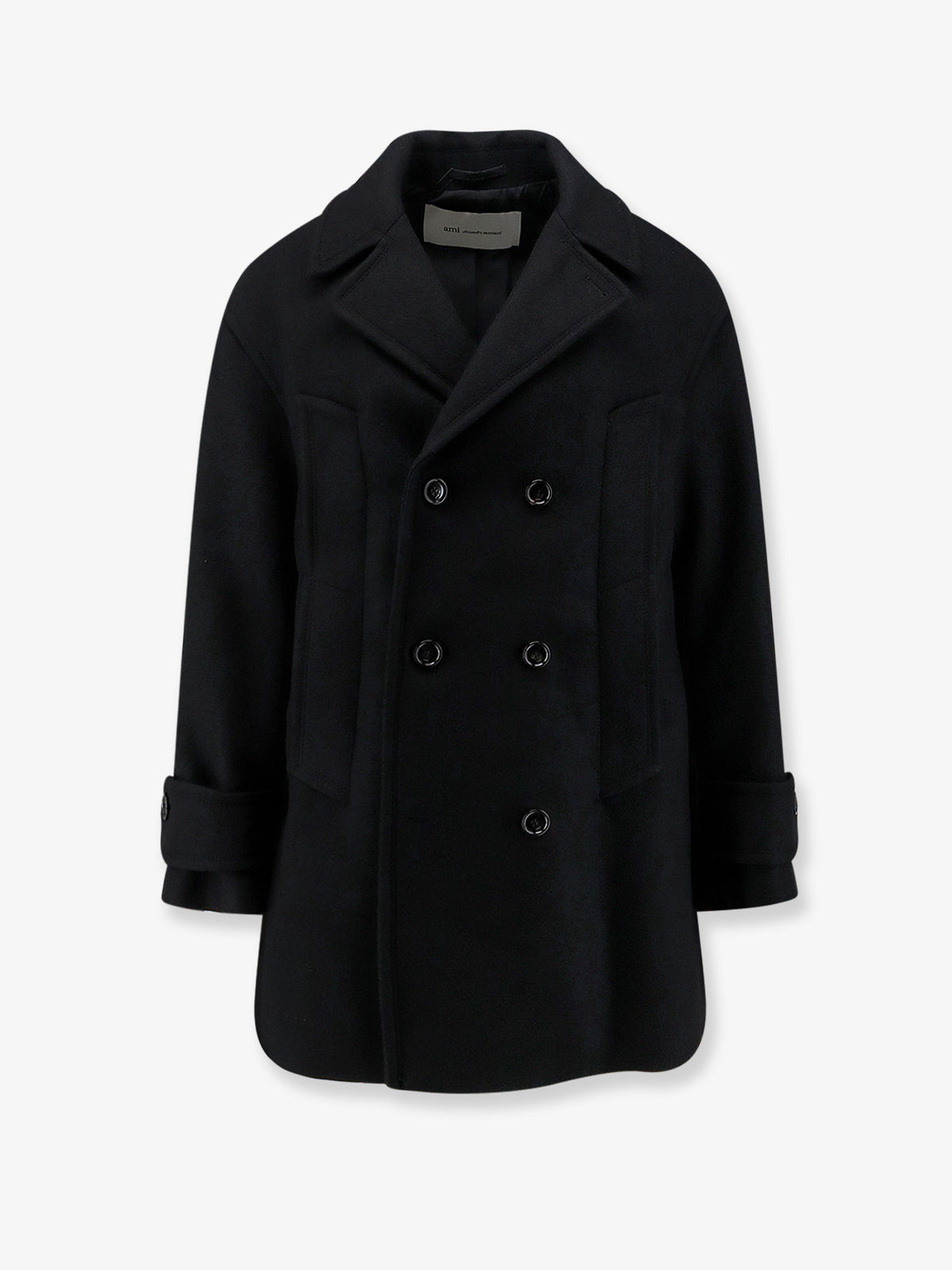 Virgin wool peacoat