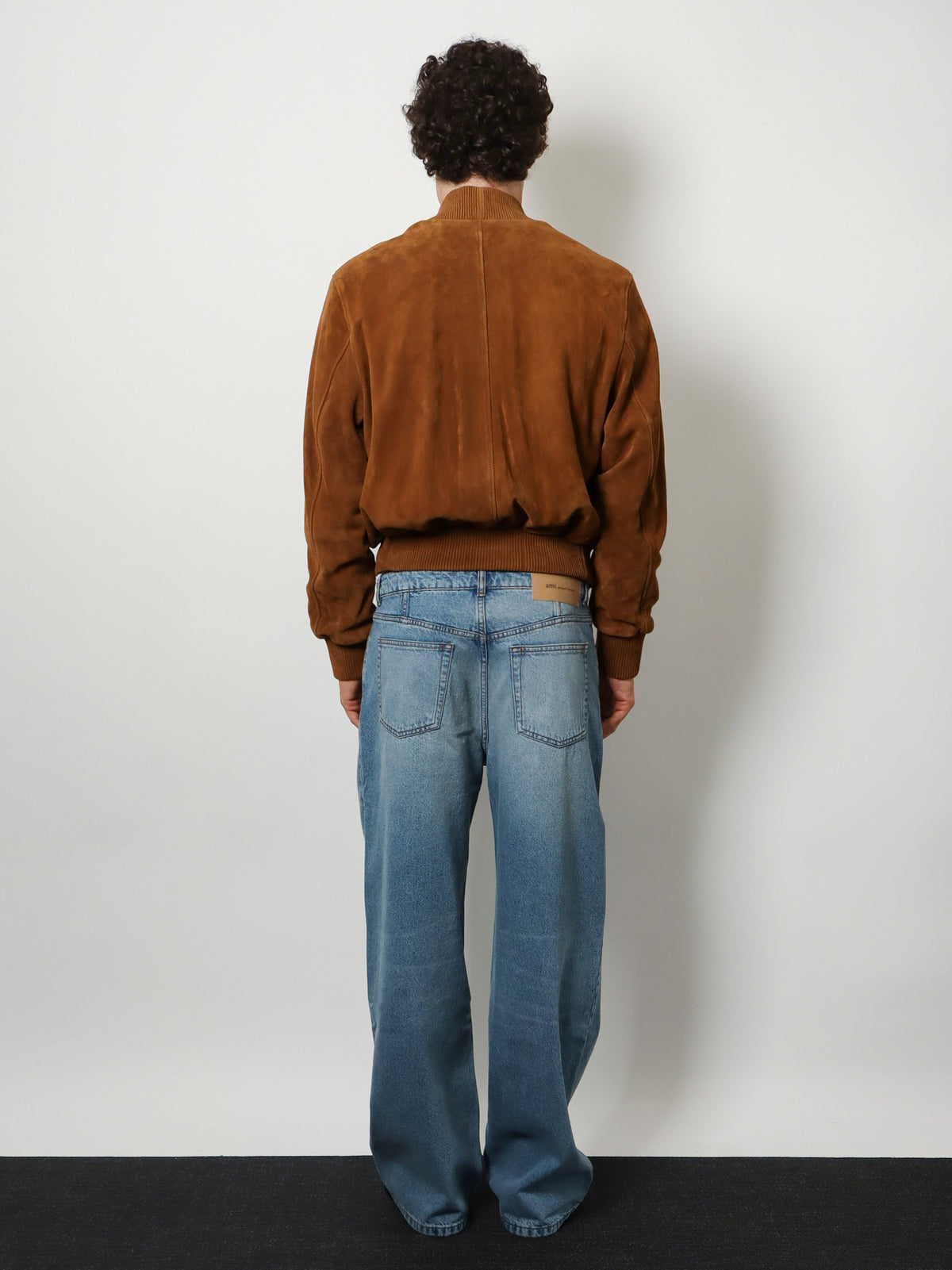 Suede goatskin jacket