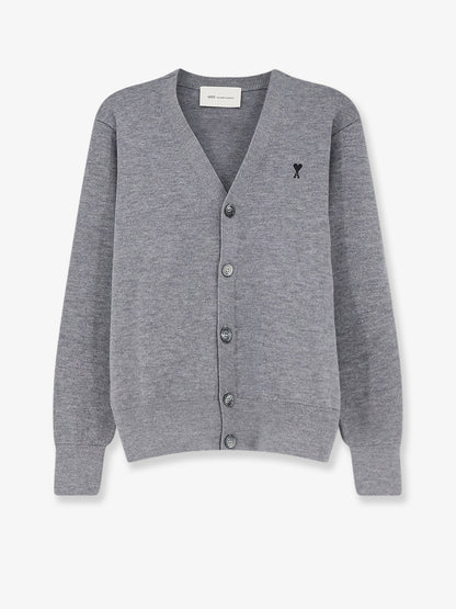 Wool cardigan with iconic embroidery thumbnail