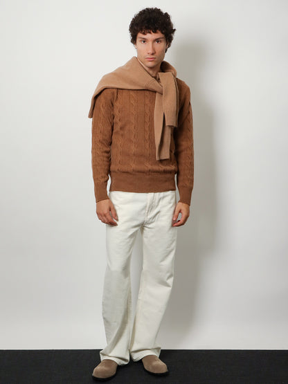 White denim trousers thumbnail