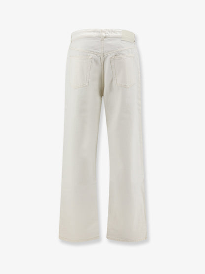 White denim trousers thumbnail