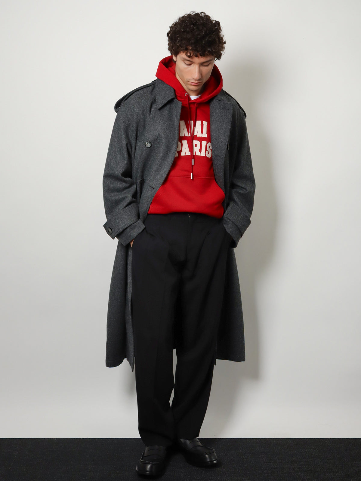 Pantaloni in lana vergine