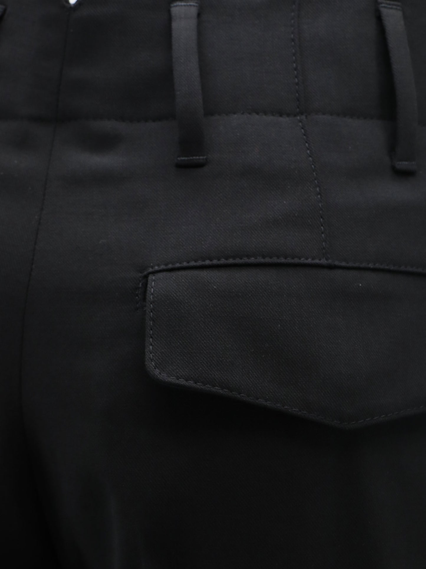 Virgin wool trousers