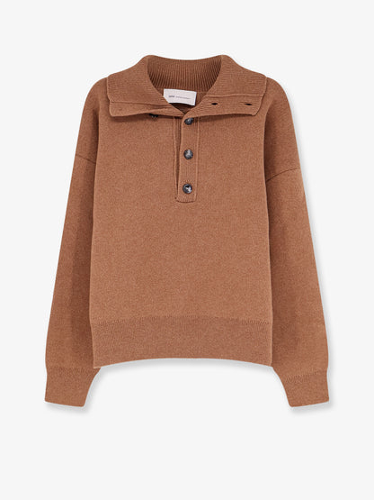 Wool knit cardigan thumbnail