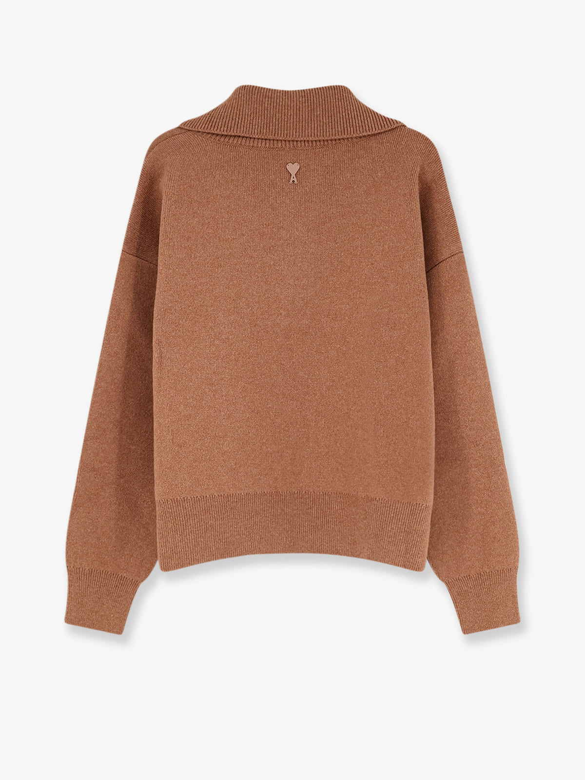 Wool knit cardigan