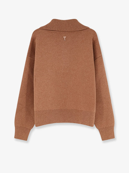 Wool knit cardigan thumbnail