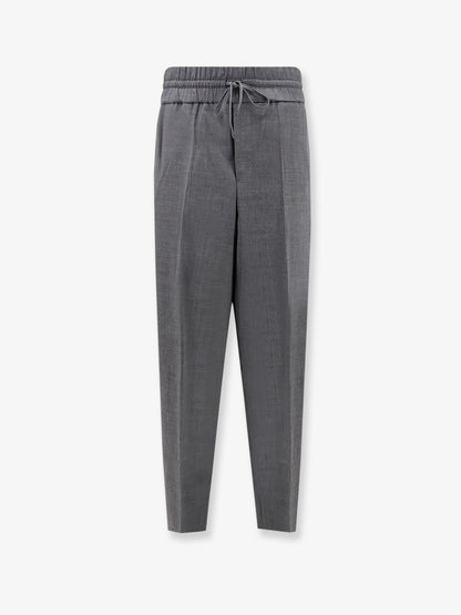 Virgin wool trousers with elastic thumbnail