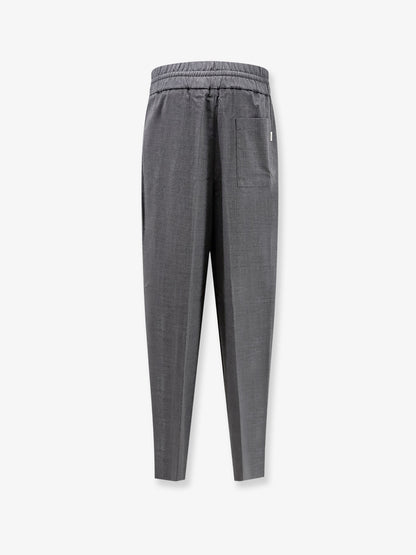Virgin wool trousers with elastic thumbnail