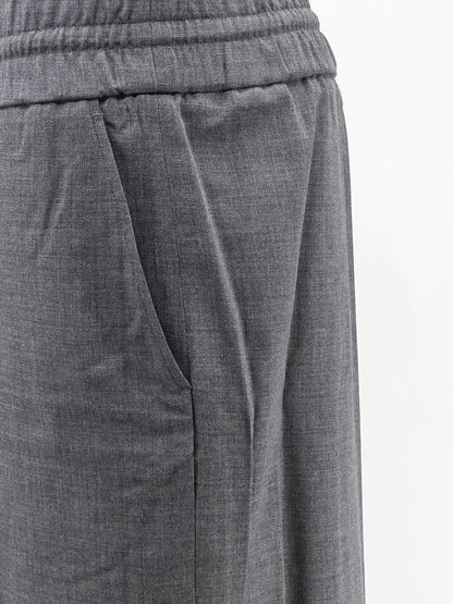 Virgin wool trousers with elastic thumbnail