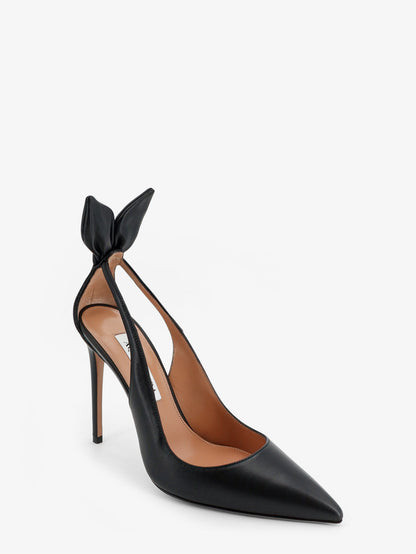 Bow Tie Leather Pumps thumbnail