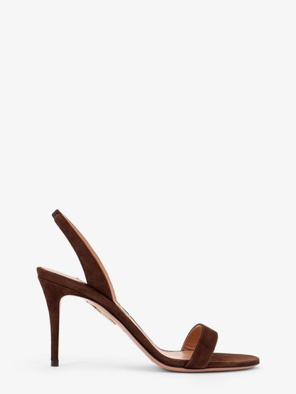 So Nude suede sandals thumbnail