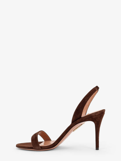 So Nude suede sandals thumbnail