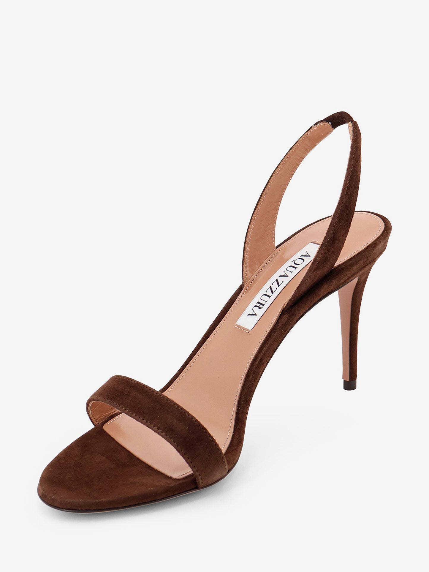 So Nude suede sandals