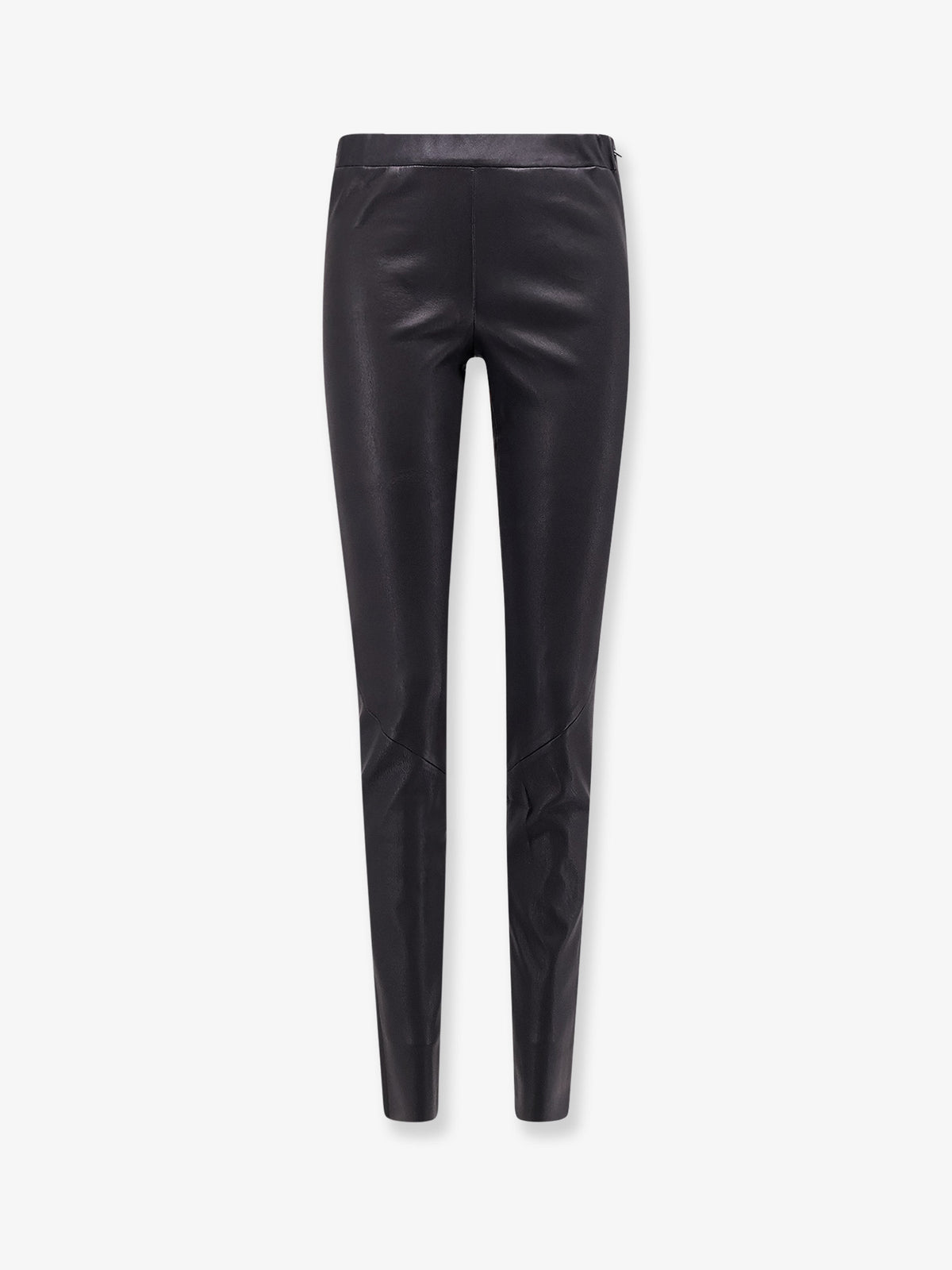 Stretch cotton blend trousers