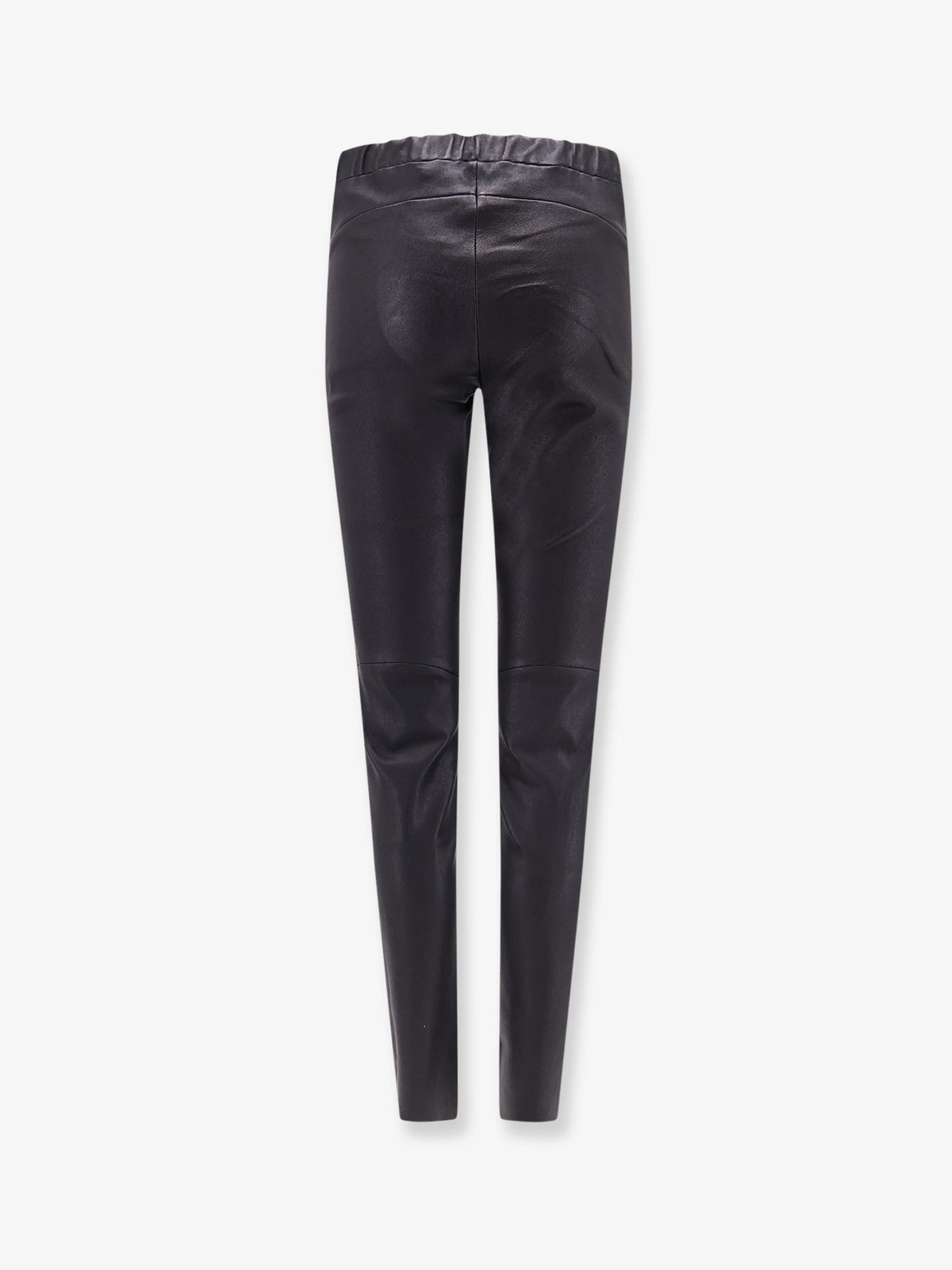 Stretch cotton blend trousers