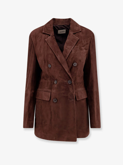 Blazer Safia in suede thumbnail