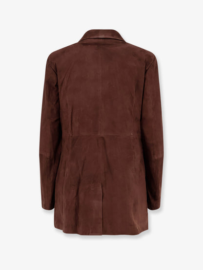 Blazer Safia in suede thumbnail