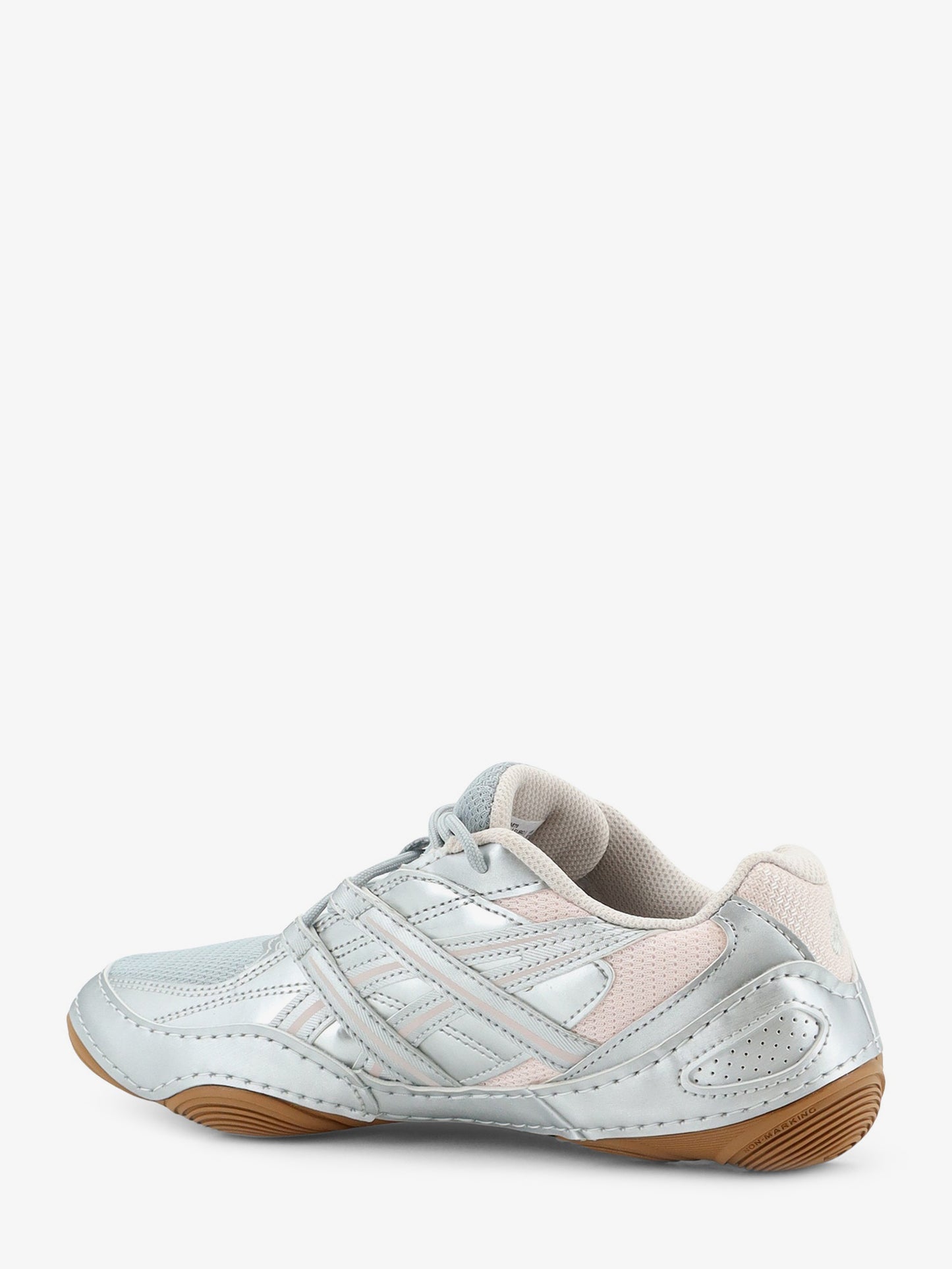 Mesh and leather Hypersync sneakers with embroidered logo