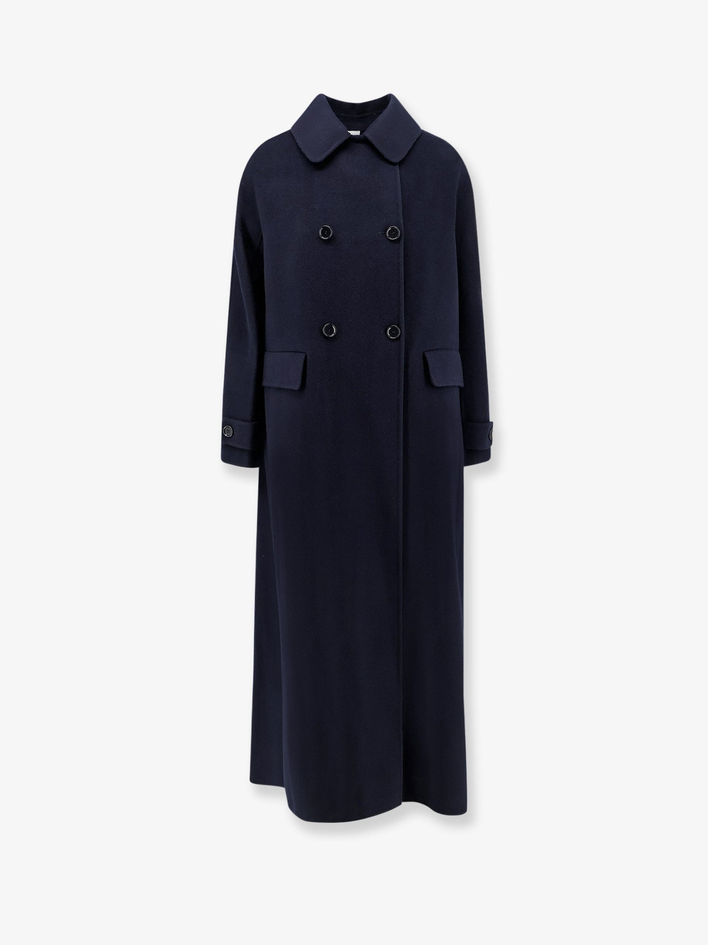 Cappotto doppiopetto in lana