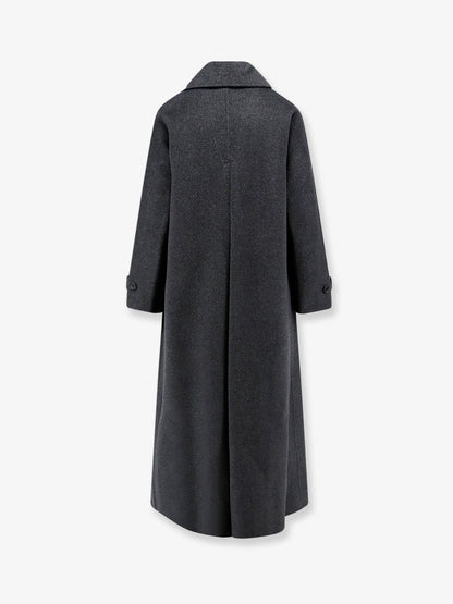 Double-breasted wool coat thumbnail