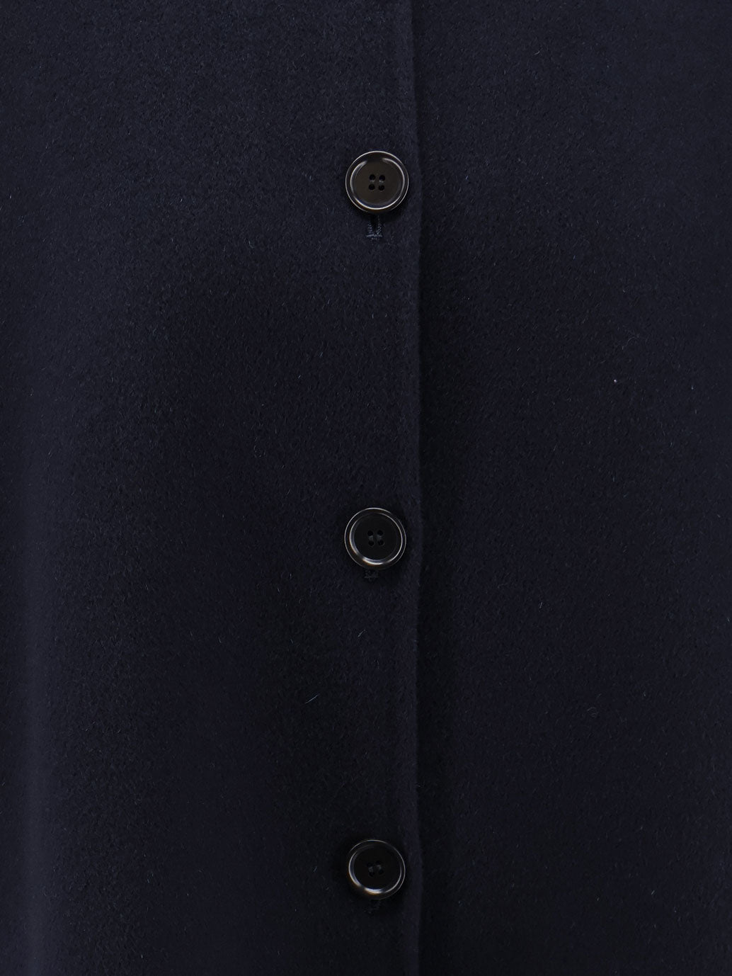 Wool jacket with buttons