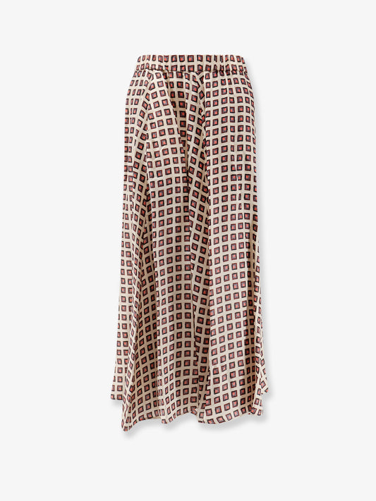 Viscose blend skirt