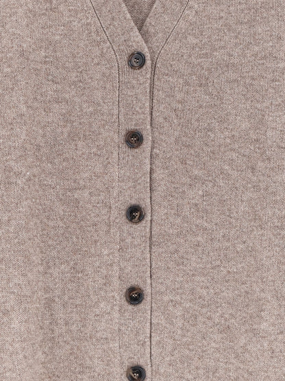 Wool and cashmere blend cardigan thumbnail