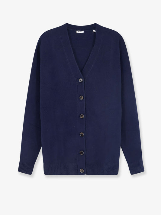 Wool and cashmere blend cardigan