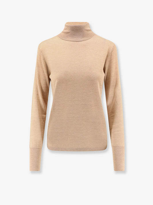 Virgin wool turtleneck