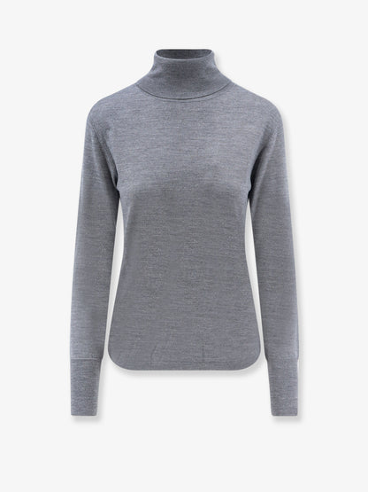 Turtleneck virgin wool sweater thumbnail