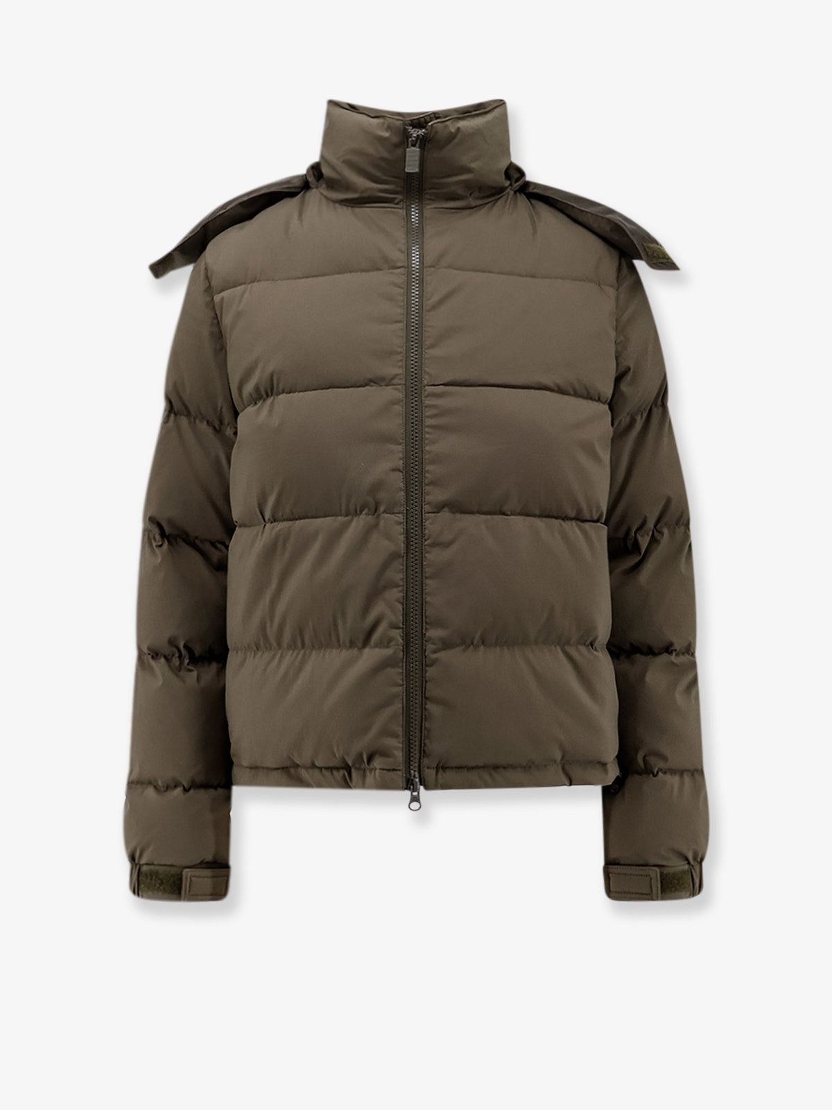 Water-repellent stretch cotton and nylon blend Duvoncella down jacket