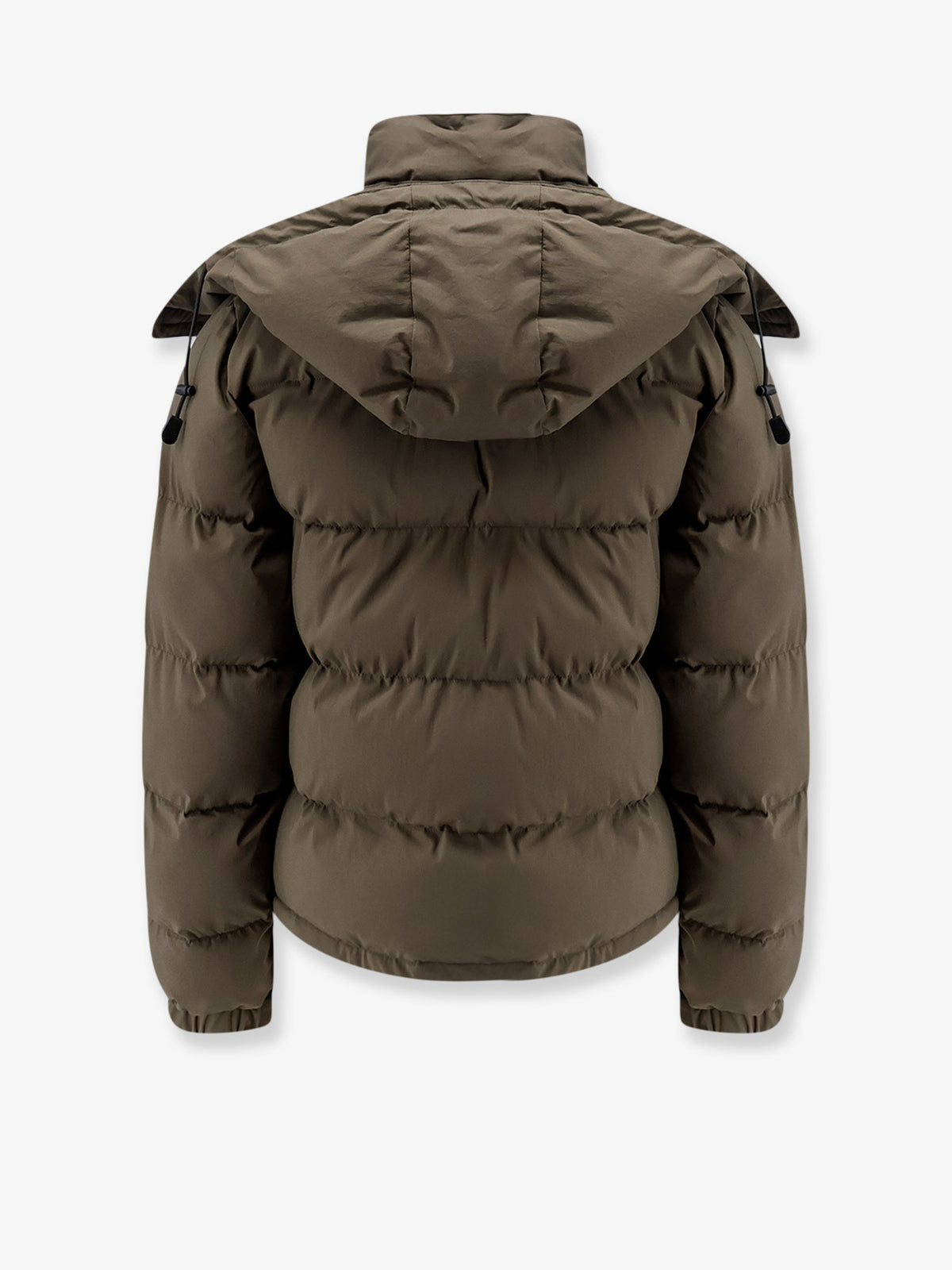 Water-repellent stretch cotton and nylon blend Duvoncella down jacket