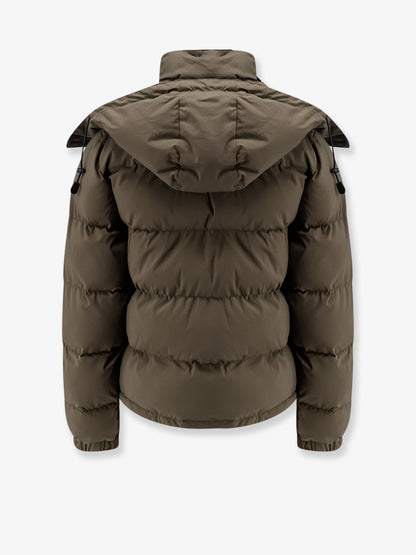 Water-repellent stretch cotton and nylon blend Duvoncella down jacket thumbnail