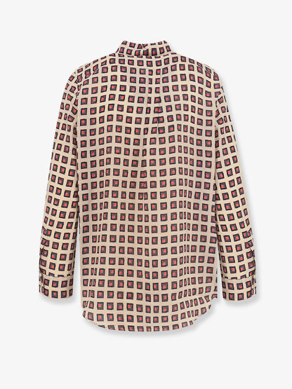 Printed silk shirt thumbnail