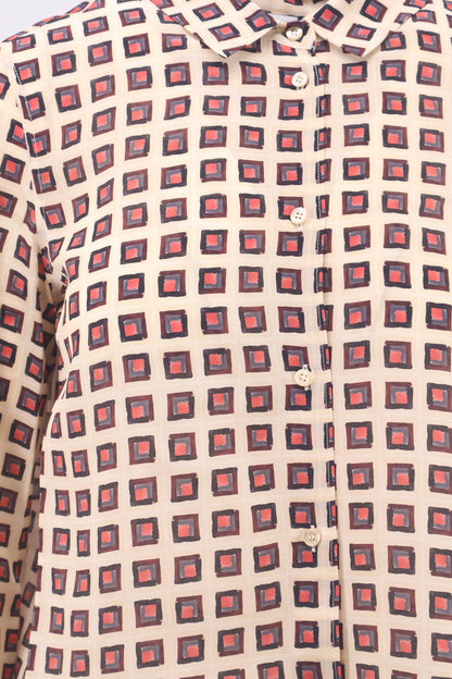 Printed silk shirt thumbnail