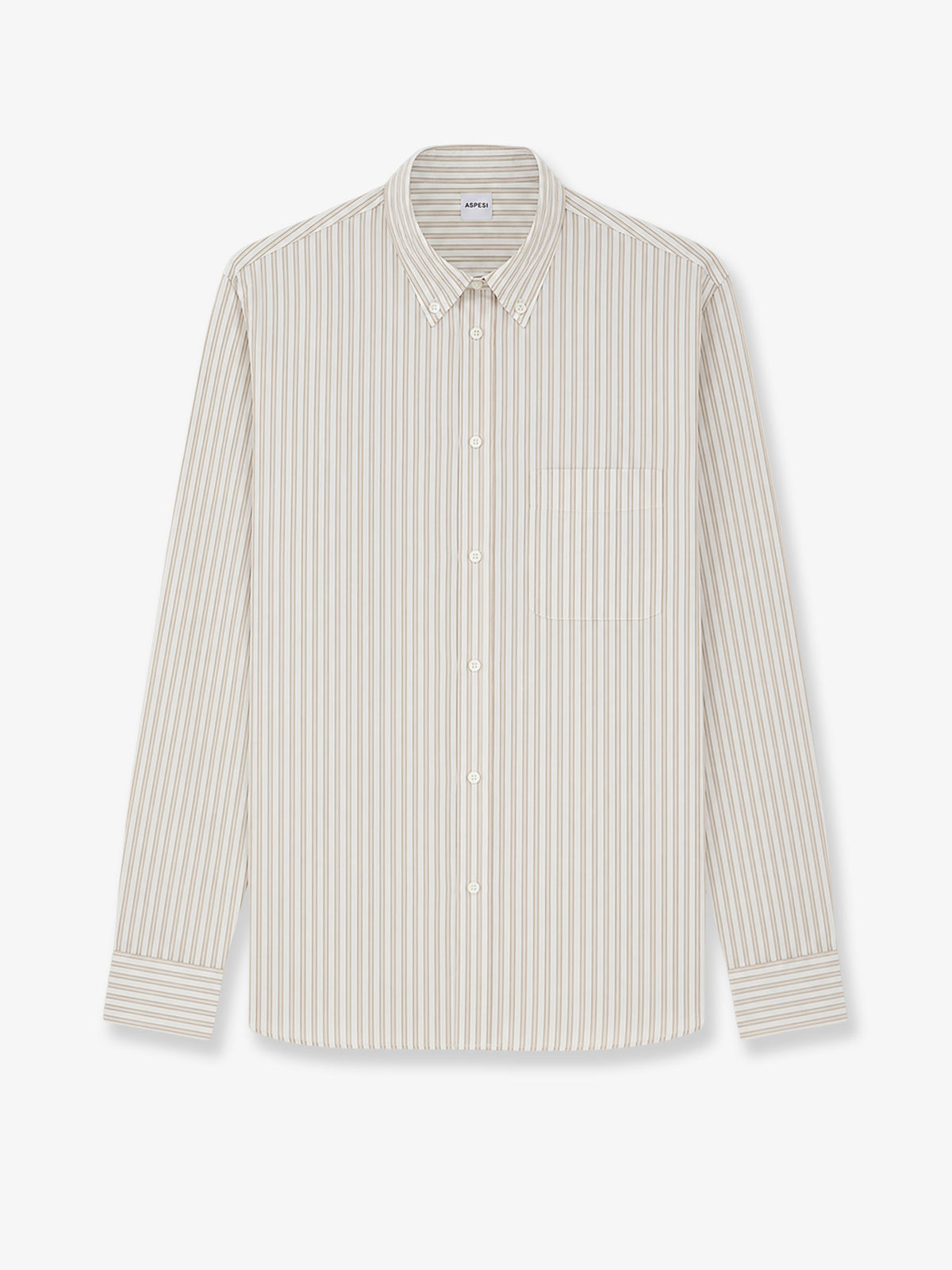 Camicia in cotone a righe