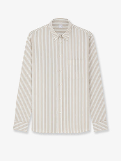 Camicia in cotone a righe thumbnail