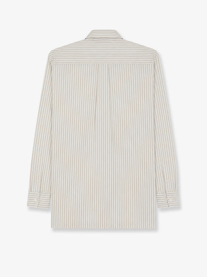 Camicia in cotone a righe thumbnail