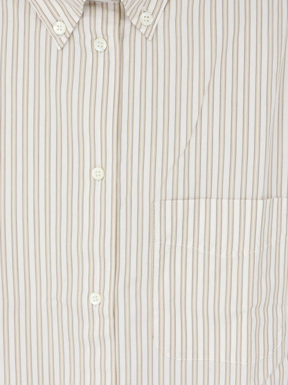 Camicia in cotone a righe thumbnail