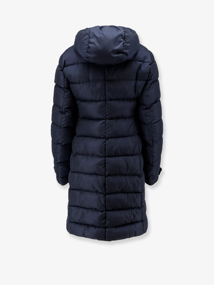 Luna Nuova long down jacket with hood thumbnail