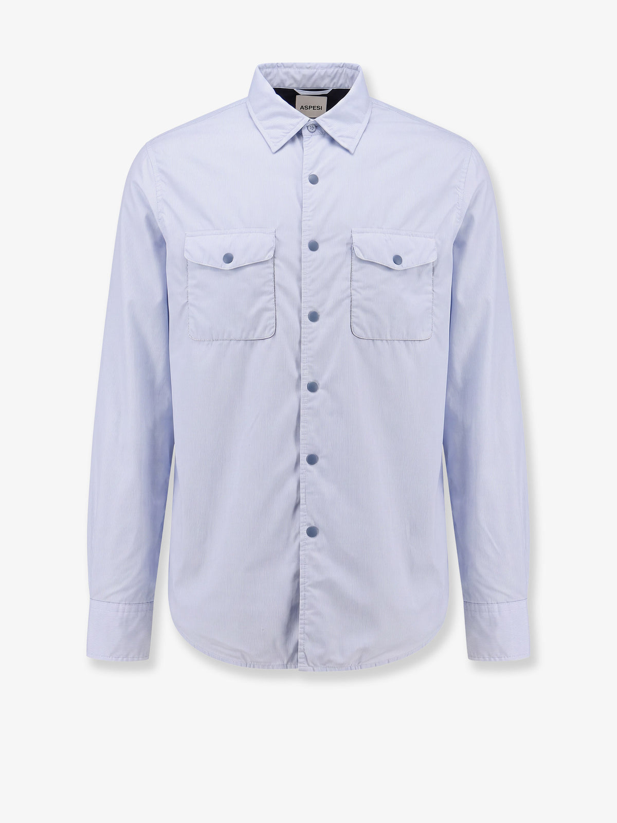 Aspesi x Nugnes Comfortemp "13 Più" shirt with Reggie print detail