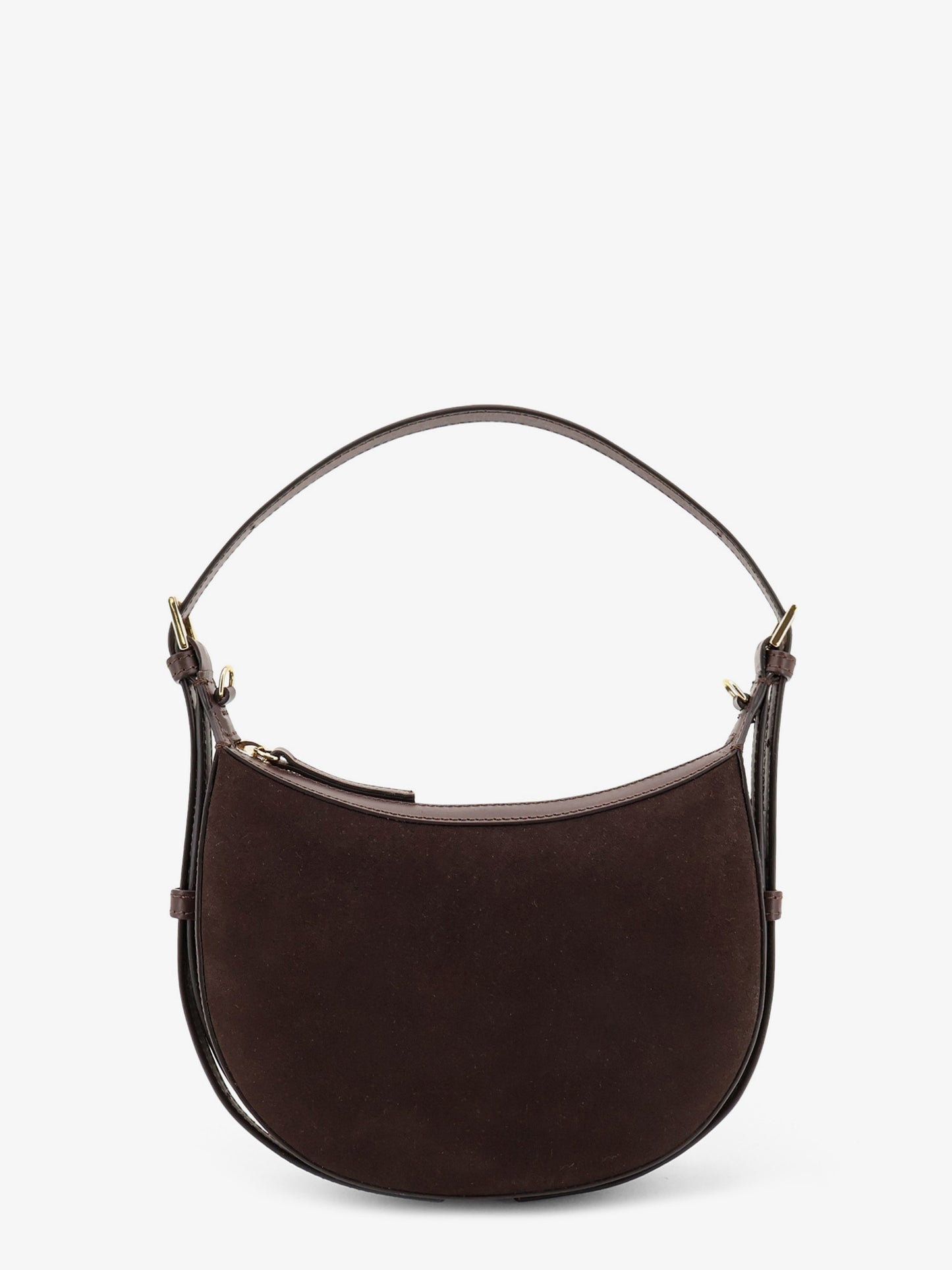 Silea suede shoulder bag