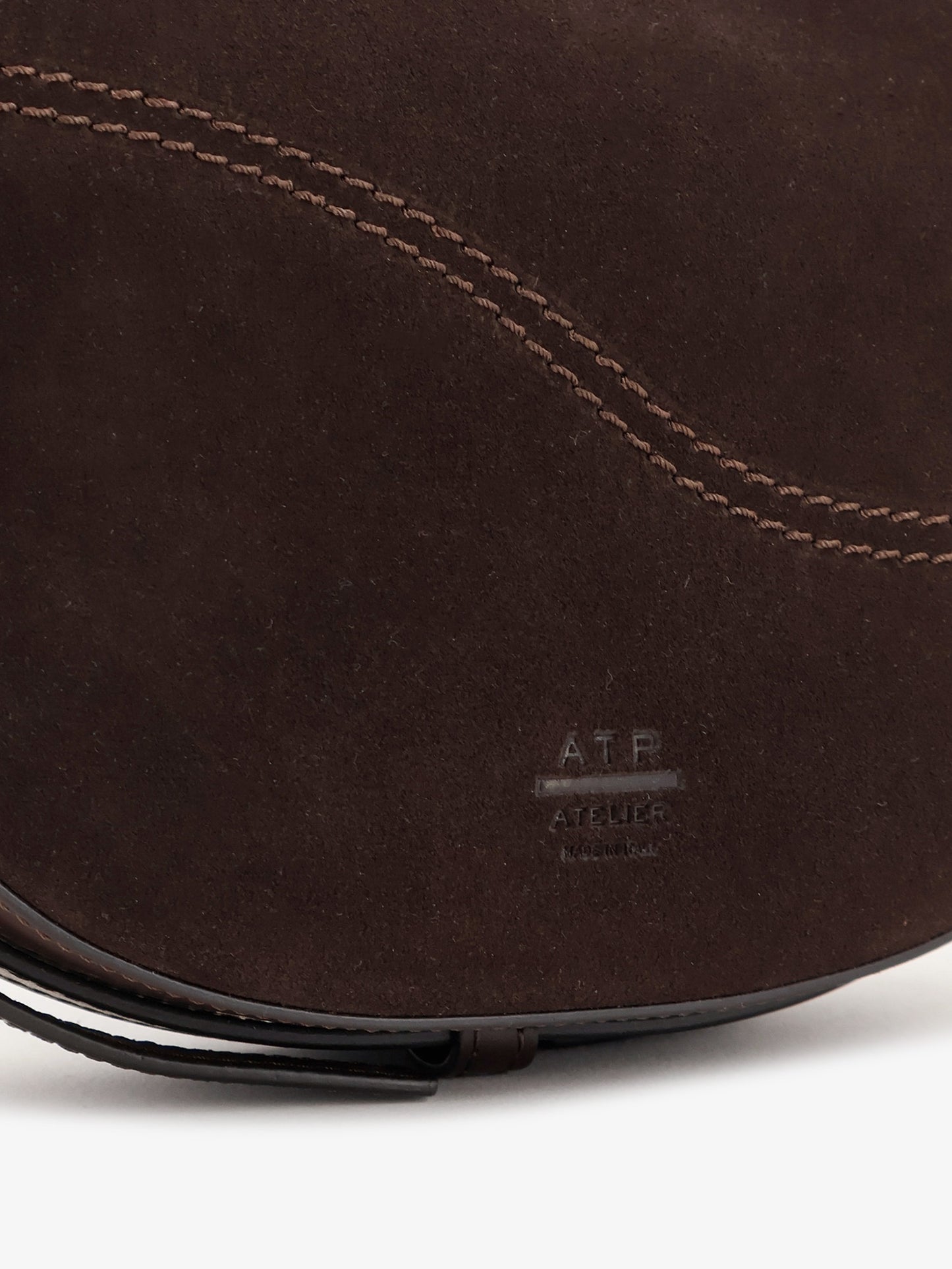 Silea suede shoulder bag