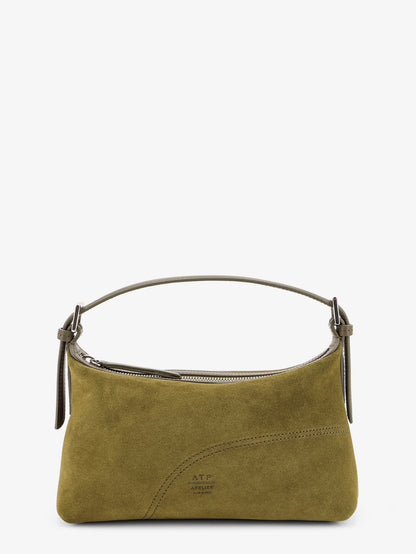 Vadena vegetable suede leather shoulder bag thumbnail