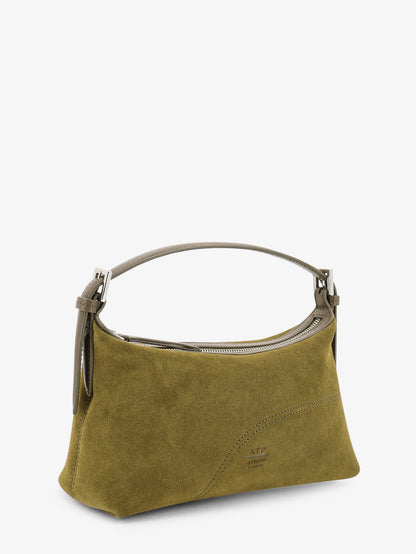 Vadena vegetable suede leather shoulder bag thumbnail